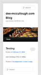 Mobile Screenshot of dee-mccullough.com